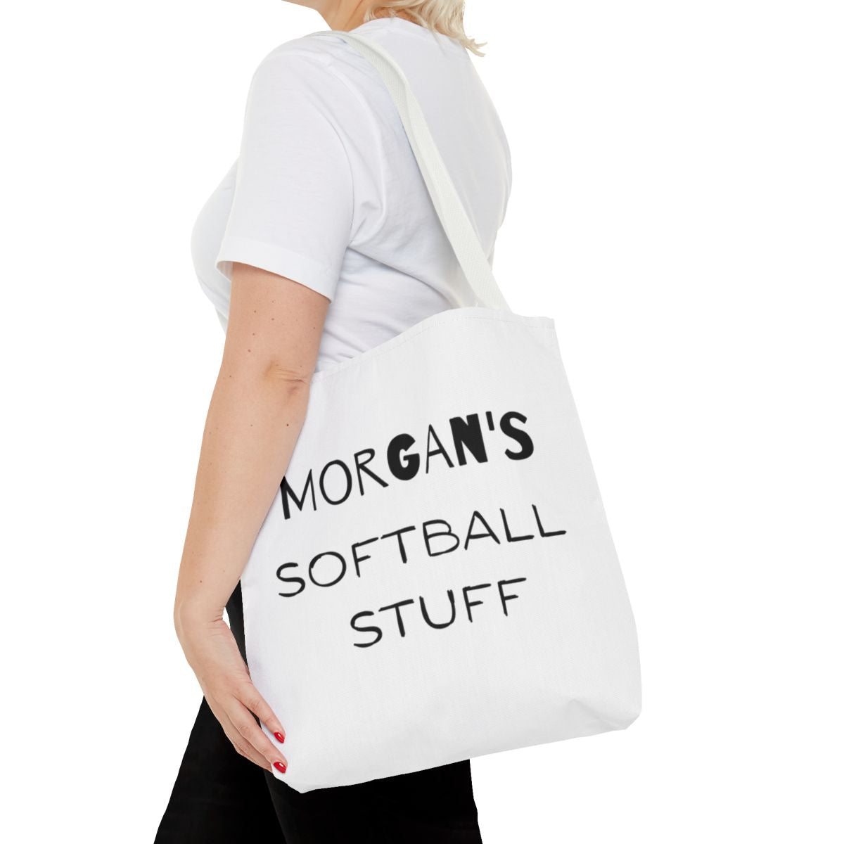 Personalized Tote Bag – Custom Name, 3 Sizes