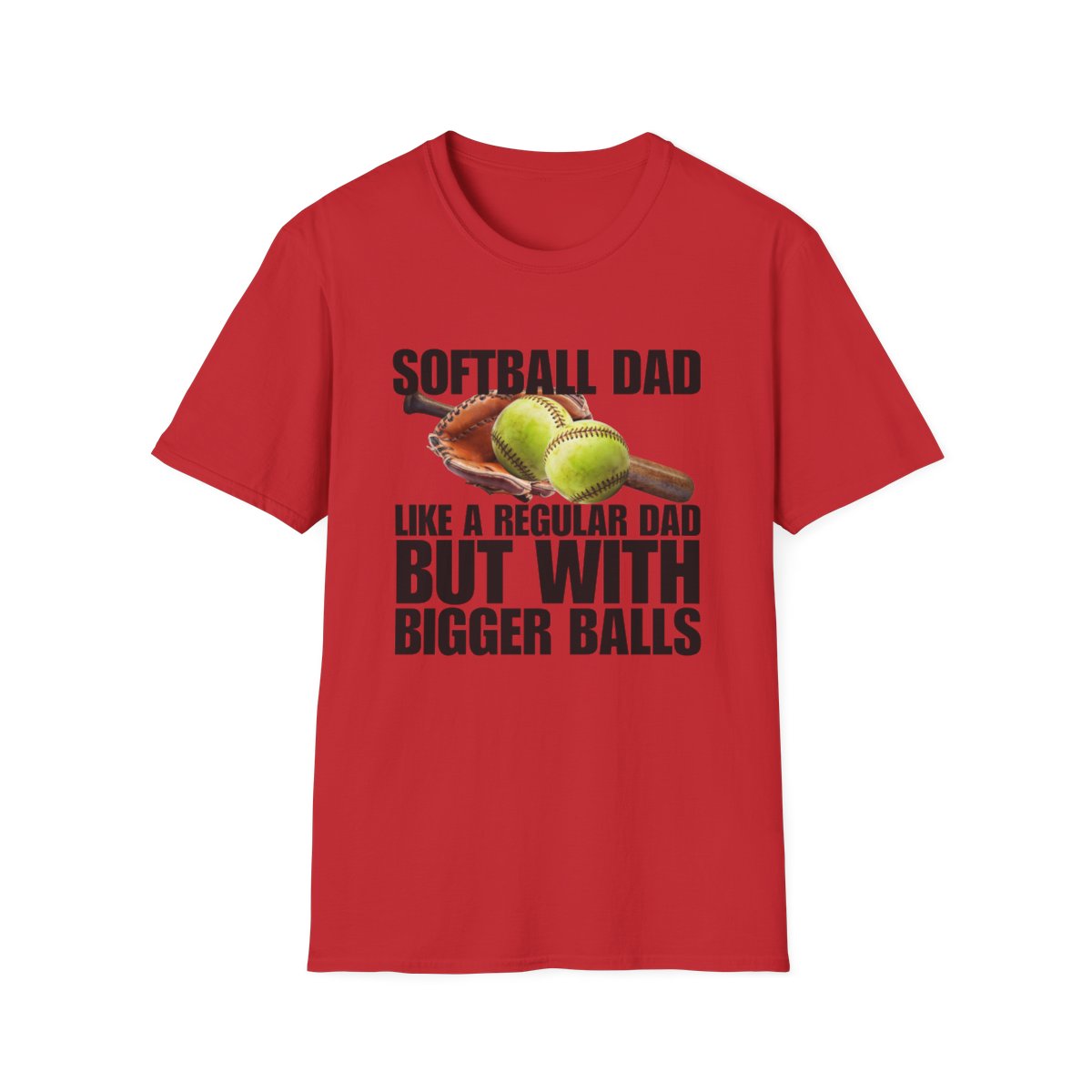 Funny Softball Dad Shirt | Father’s Day Gift for Sports Dads