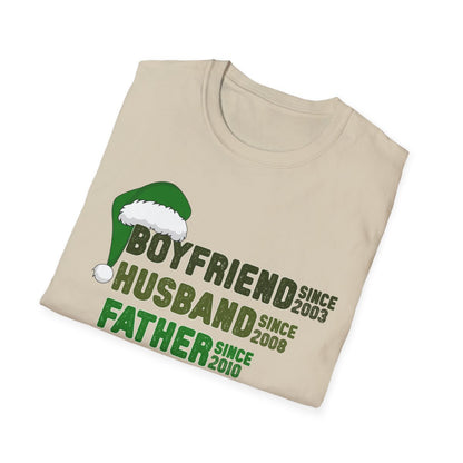 Boyfriend Husband Father Legend HOLIDAY EDITION T-Shirt