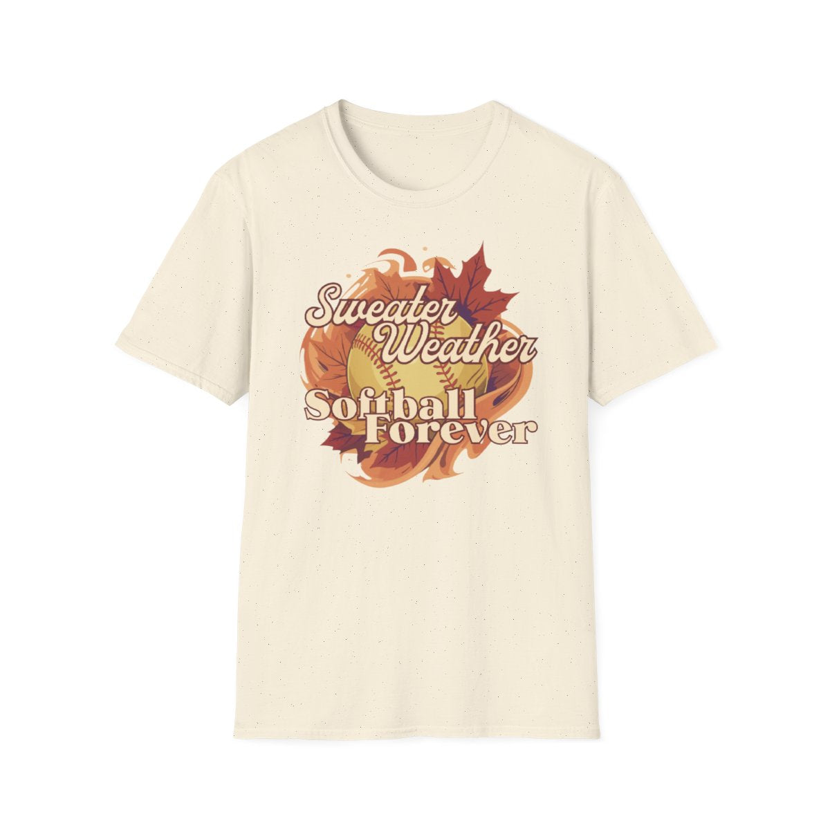 Sweater Weather Fall Graphic Womens Tee