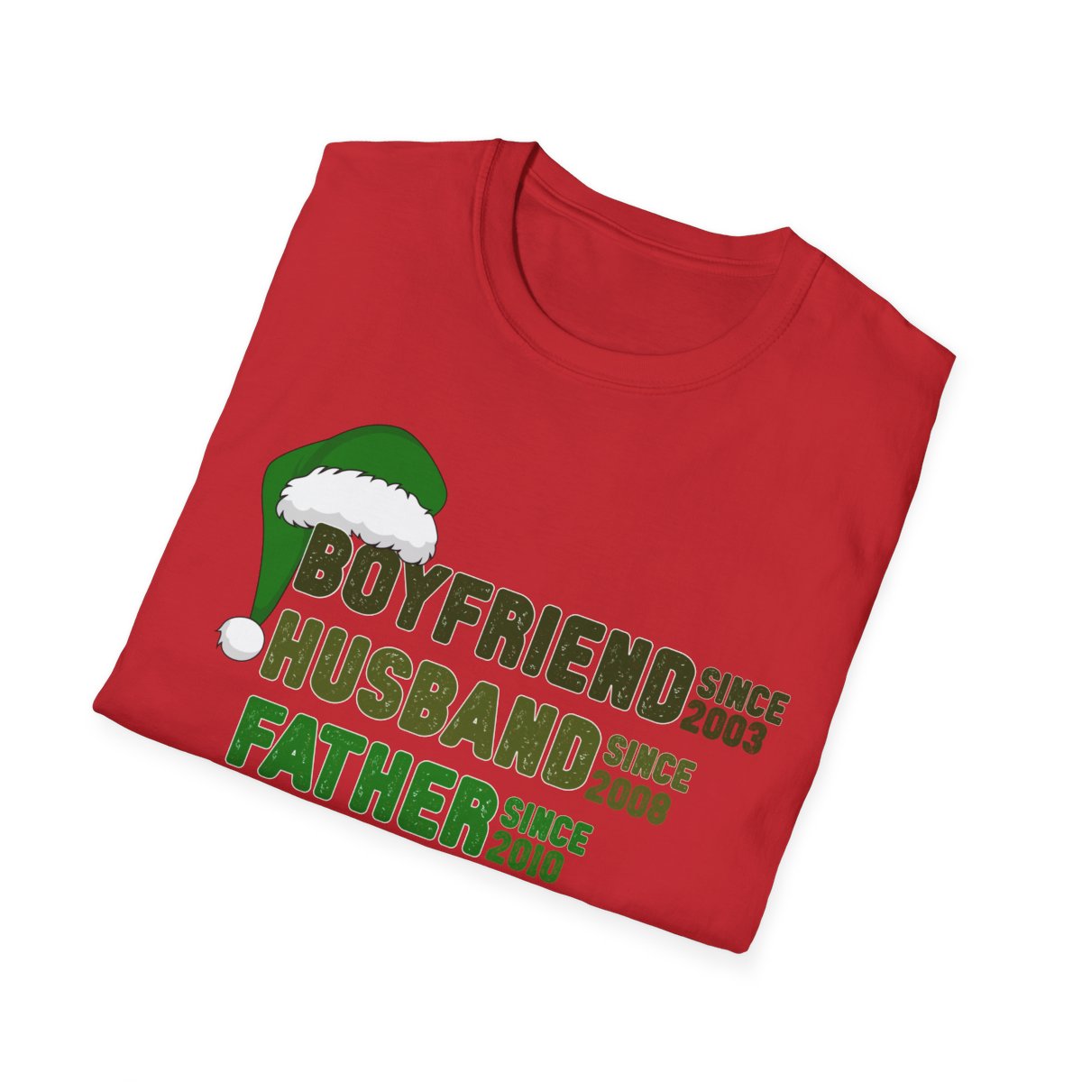 Boyfriend Husband Father Legend HOLIDAY EDITION T-Shirt