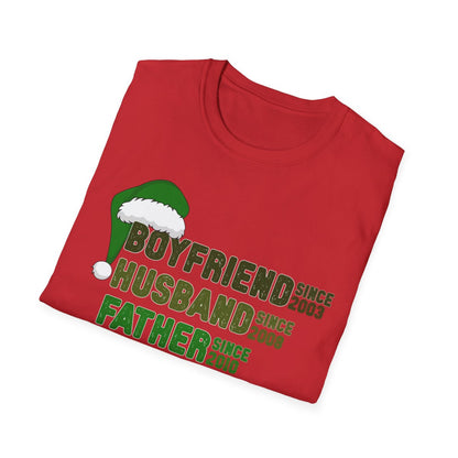 Boyfriend Husband Father Legend HOLIDAY EDITION T-Shirt