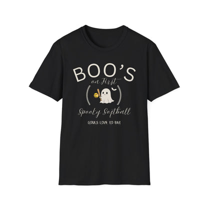 Boo's on First Women' Tee #1