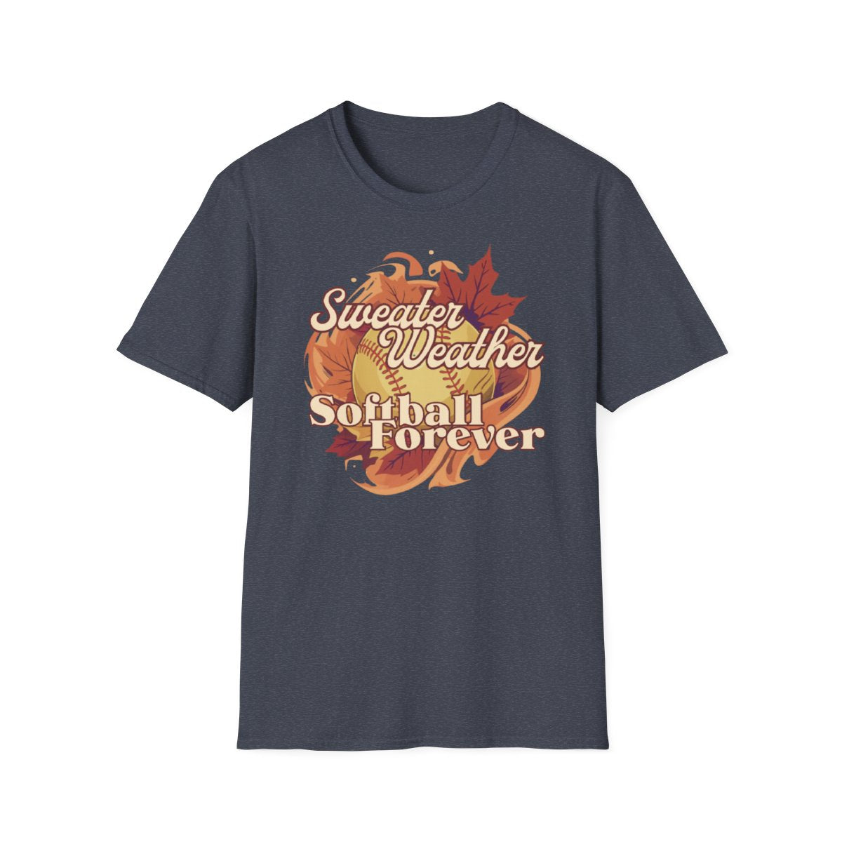 Sweater Weather Fall Graphic Womens Tee