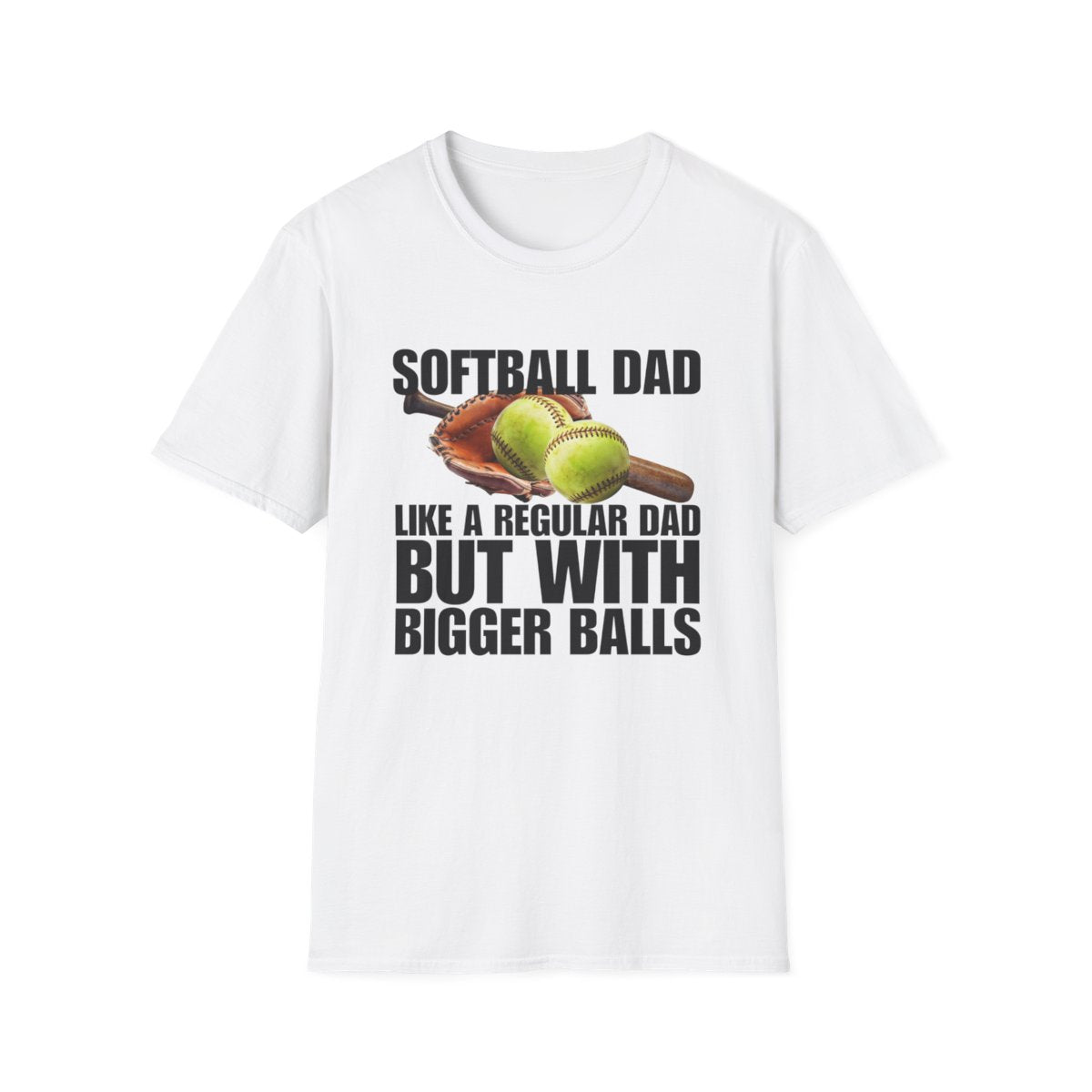 Funny Softball Dad Shirt | Father’s Day Gift for Sports Dads