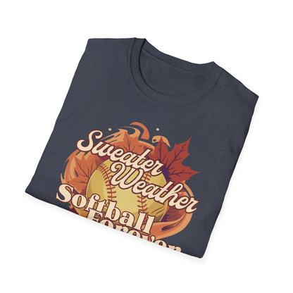 Sweater Weather Fall Graphic Womens Tee