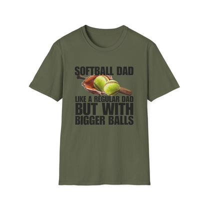 Funny Softball Dad Shirt | Father’s Day Gift for Sports Dads