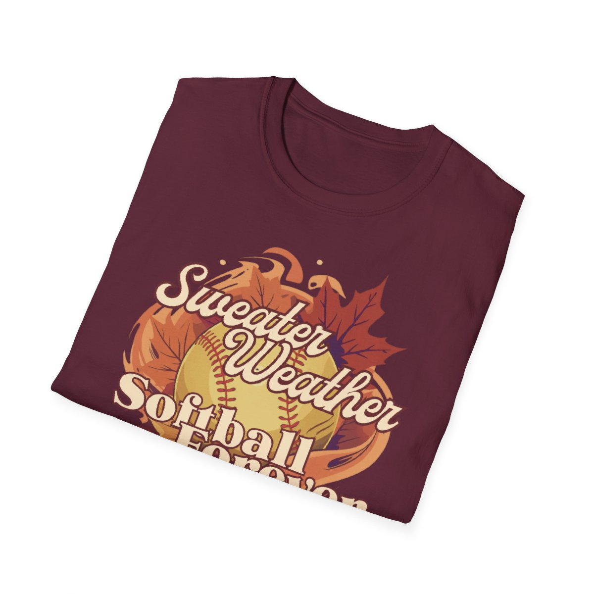 Sweater Weather Fall Graphic Womens Tee