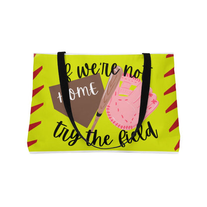 Weekender Tote Bag- Cute & Spacious Travel Tote for Game Days and Getaways