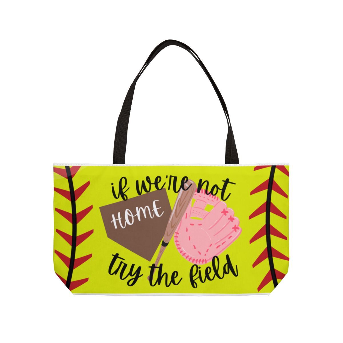 Weekender Tote Bag- Cute & Spacious Travel Tote for Game Days and Getaways